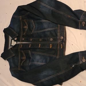 Dark blue demin women's jacket size 1X